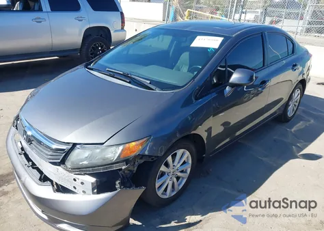2012 Honda Civic Ex-L z USA, uszkodzony, nr VIN 2HGFB2F98CH504562